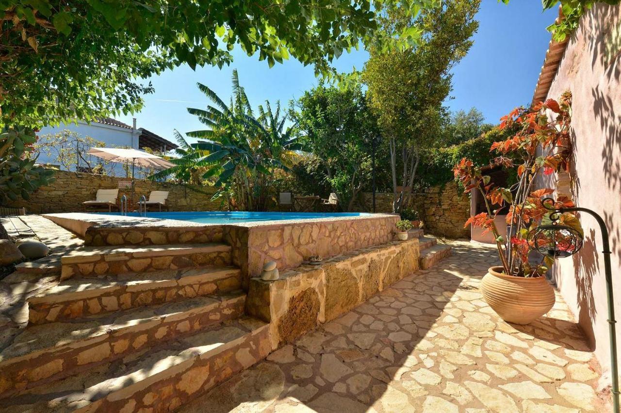 Villa Kamares Private Pool Kondomarion Bagian luar foto